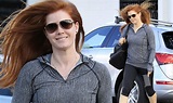Amy Adams shows off her slim figure in skintight gym gear in Los Angeles