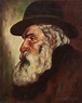 Eugeniusz Kazimirowski - Portrait Of Polish Jewish Rabbi Gentleman ...