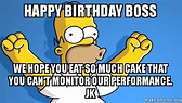 36 Happy Birthday Boss Meme That Make You Laugh | QuotesBae