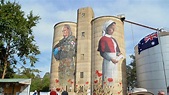 Benalla Silo Art Tour, Tour, High Country, Victoria, Australia