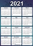 Editable 2021 Excel Yearly Calendar Template Printabl - vrogue.co