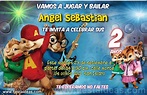 Invitaciones de Alvin y las ardillas Gratis para imprimir