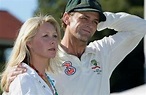 Photographs of Adam Gilchrist and his wife Melinda Gilchrist ...