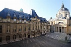 Universidad de París (La Sorbona). Fundada en 1155, cerró tras la Revolución Francesa en 1793 y ...