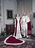 The Duke and Duchess of Norfolk in their ceremonial attire for the ...