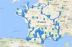 La mejor ruta para conocer los pueblos más bonitos de Francia - 101 ...