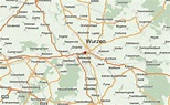 Map of Wurzen (Germany)