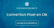 Conversion Pixel en CM : découvrez l'équivalence pixels centimètres