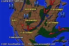 Us Weather Map For Tomorrow – Map Vector