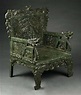 Beautiful hand-carved Empress Chinese jade chair | Barnebys