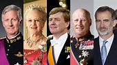 The 10 Current Monarchs of Europe, Part 1 of 2 - YouTube