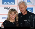 US American rock singer Suzi Quatro and her German husband Rainer Haas ...