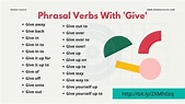 Phrasal Verbs With 'Give' - Word Coach