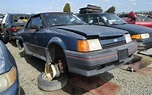 Junked 1988 Ford EXP