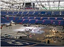 heute in der Veltins Arena, Vorbereitung auf den Boxkamp von Klitschko ...