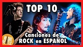 Las 10 Canciones Más ICÓNICAS de ROCK en ESPAÑOL | Radio-Beatle - YouTube