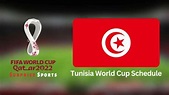 Tunisia World Cup Schedule 2022 - Surprise Sports