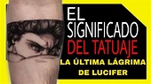 🤔Significado del tatuaje 😈 El SIGNIFICADO del TATUAJE de la ULTIMA ...