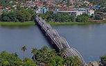 Perfume River (Huong River) In Hue, Vietnam - Gentle Feature Of Hue City