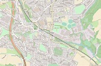 Dronfield Map Great Britain Latitude & Longitude: Free England Maps