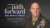 The Path Forward: Gen. David H. Berger, Commandant, U.S. Marine Corps