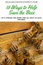 10 Ways to Help Save the Bees (and Why it's So Important) | Real Self ...