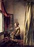 "Muchacha leyendo una carta". Johannes Vermeer, ca. 1657. Johannes ...