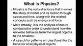 Definition of Physics - YouTube