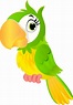 Parrot Cartoon Png Clip Art Image - Imagenes De Un Loro Animado - Free ...