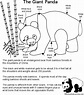Panda Printout: Detailed and Labeled | Endangered animals activities ...