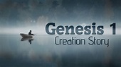 Genesis 1 - Creation Story - YouTube