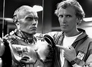 Peter Weller on the set of Robocop (1987) : r/1980s