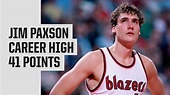 Throwback: Jim Paxson 41 Points (Career High) vs. Bulls in 1984 - YouTube