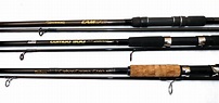 RODS (3): Browning Camcad 12` 2 piece graphite carp rod, 2.5lb test ...