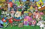 Spongebob Characters Poster
