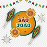 Saudação Festa Junina Sao Joao Design PNG , São João, Brasil, Colorido ...
