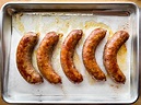 How to Cook Sausage in the Oven - Cook Fast, Eat Well