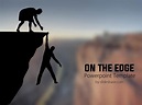 On the Edge Powerpoint Template | Slidesbase