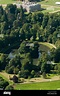 Althorp House el lago Oval, parque familiar Earl Spencer. Último lugar ...