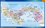 Mapa Panama | Mapas México y Latinoamerica