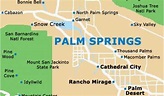 Map Of Palm Desert Area - Draw A Topographic Map