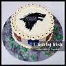 Game of Thrones - Stark Cake | Cumpleaños juego de tronos, Decorar ...