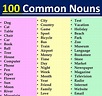 Common Nouns: Definition and Examples for Beginners - iLmrary