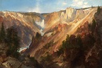 The Grand Canyon of the Yellowstone | Thomas Moran | Painting ...