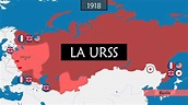 La URSS - Historia y resumen con mapa - YouTube