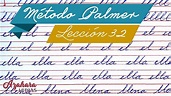 Método Palmer de Caligrafía en Español - Lección 32 - YouTube