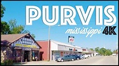 PURVIS MISSISSIPPI DRIVE THROUGH IN 4K - YouTube