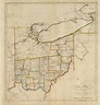 1814 State Map of Ohio | Ohio map, Map, Vintage wall art
