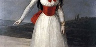 Goya. Enamorado de María Teresa Cayetana de Silva Álvarez de Toledo. La ...