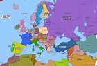Map Of Europe In 1980 | Map Of World